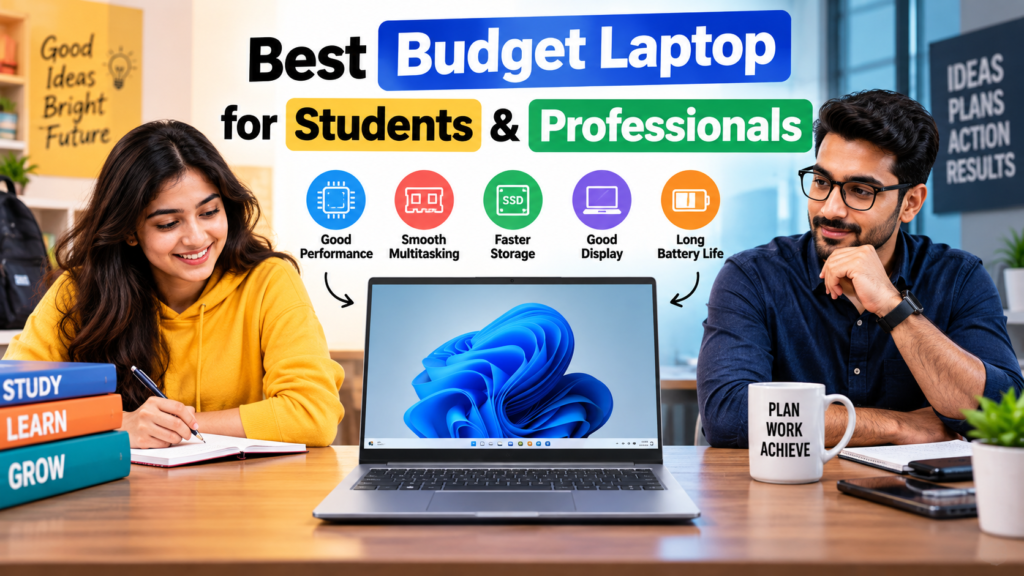 best budget laptop for students & professionals