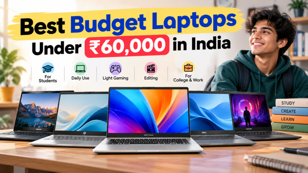 Best Budget Laptops under ₹ 60000